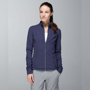 Lululemon Forme Jacket *Cuffins in Cadet Blue